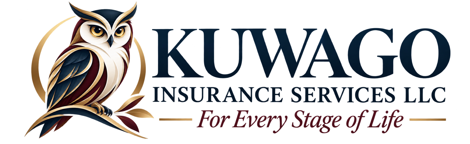 Kuwago Insurance Services LLC — single owl logo